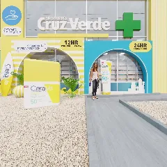 Vista 360° – Vista Frontal, Cerave - Tienda Insignia en Farmacia Cruz Verde Auto Norte 123 Bogota