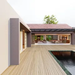 Vista 360° – Deck Piscina, Casa Campestre La Orquídea San Francisco - Cundinamarca