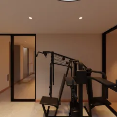 Vista 360° – Gimnasio, Casa Campestre La Orquídea San Francisco - Cundinamarca