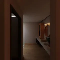 Vista 360° – Entrada Habitación Lina, Casa Campestre La Orquídea San Francisco - Cundinamarca