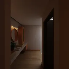Vista 360° – Entrada Habitación Fabio, Casa Campestre La Orquídea San Francisco - Cundinamarca