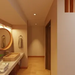 Vista 360° – Ducha Habitación Nietas, Casa Campestre La Orquídea San Francisco - Cundinamarca