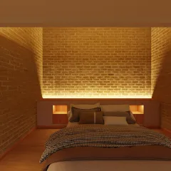 Vista 360° – Dormitorio Habitación Principal, Casa Campestre La Orquídea San Francisco - Cundinamarca
