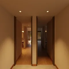 Vista 360° – Entrada Habtiaciones y Estudio, Casa Campestre La Orquídea San Francisco - Cundinamarca